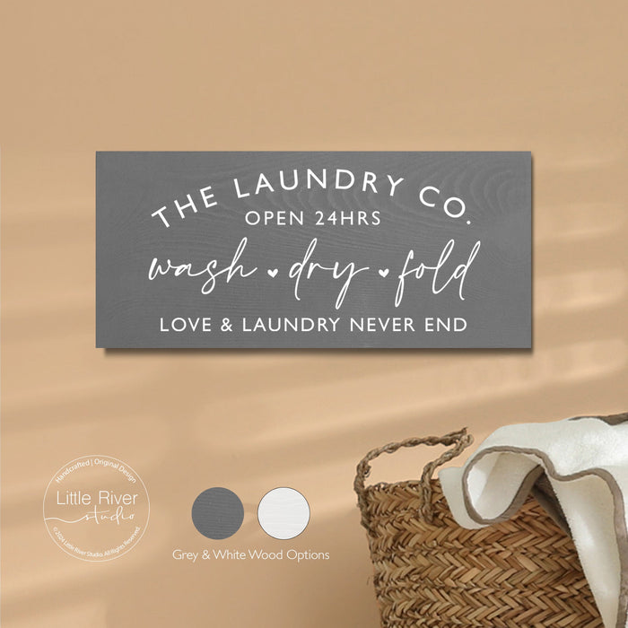 Laundry room, utility room, handcrafted solid wooden sign